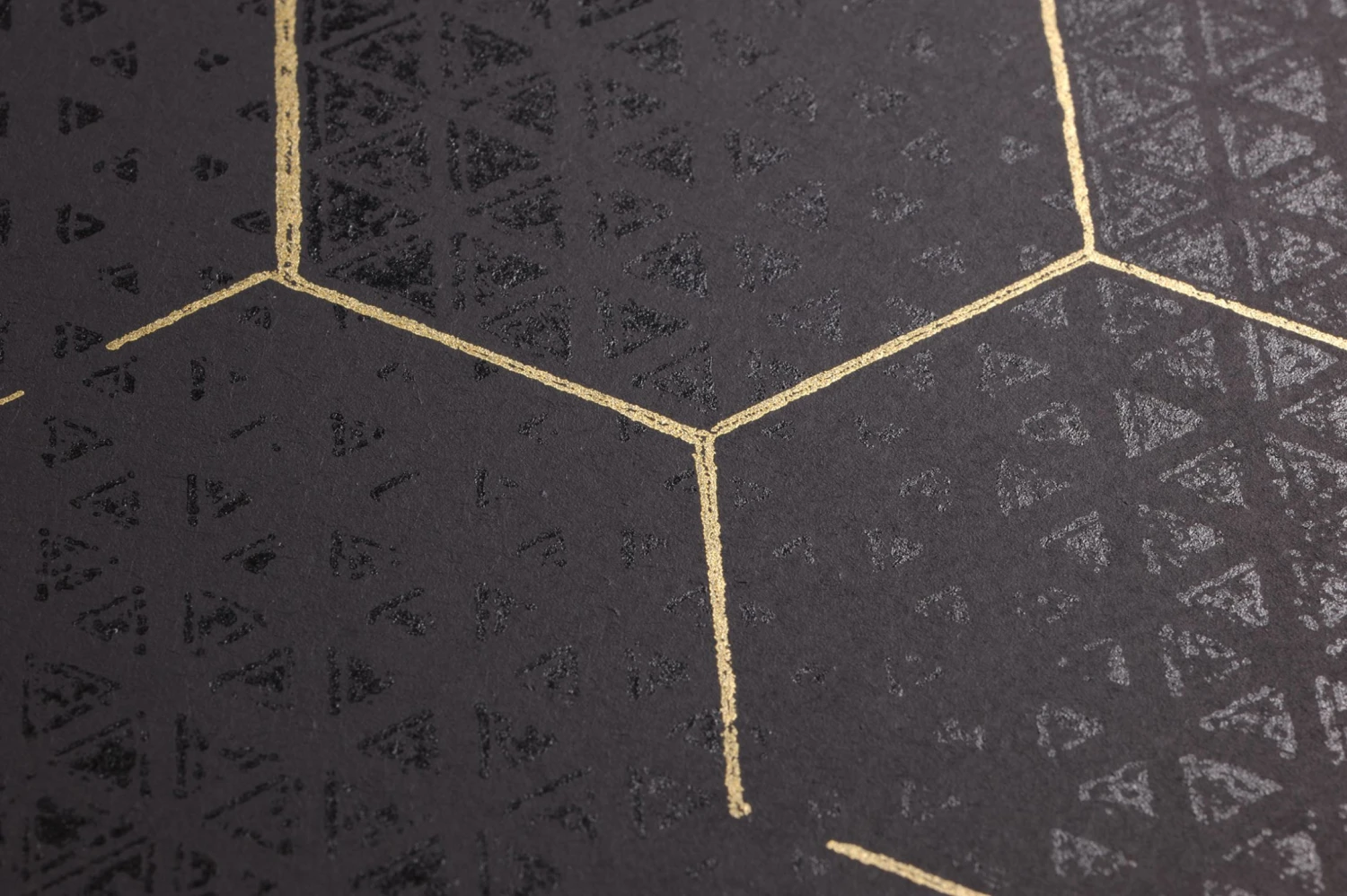 Tapete Hadeggo Schwarzgrau 3 Tapete Hadeggo Schwarzgrau – Bild 3