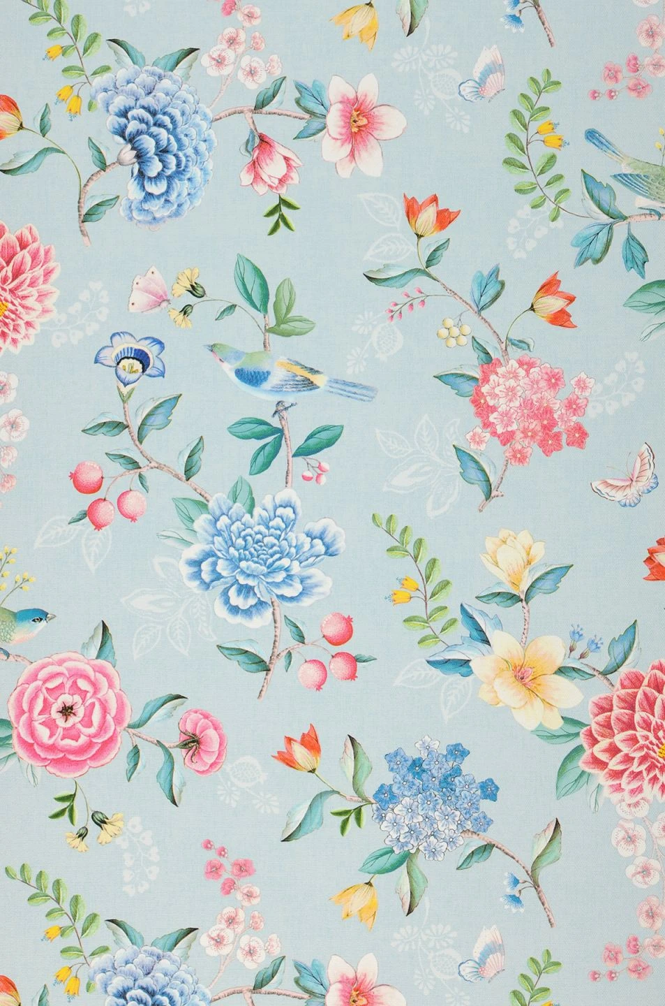 Tapete Vanity Hellblau 1 Tapete Vanity Hellblau