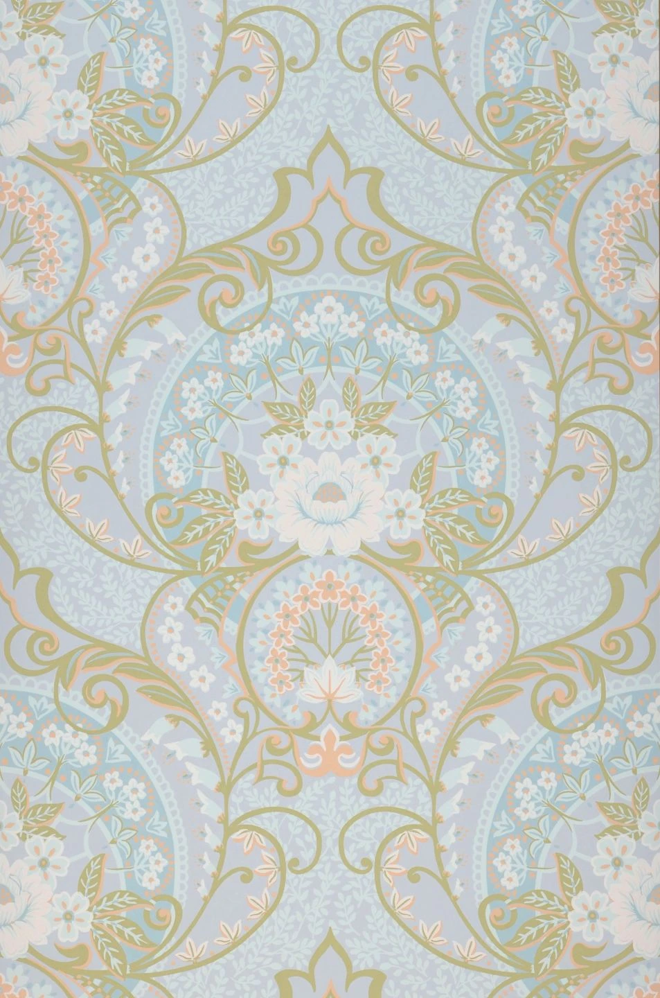 Tapete Sofia Hellblau 2 Tapete Sofia Hellblau – Bild 2