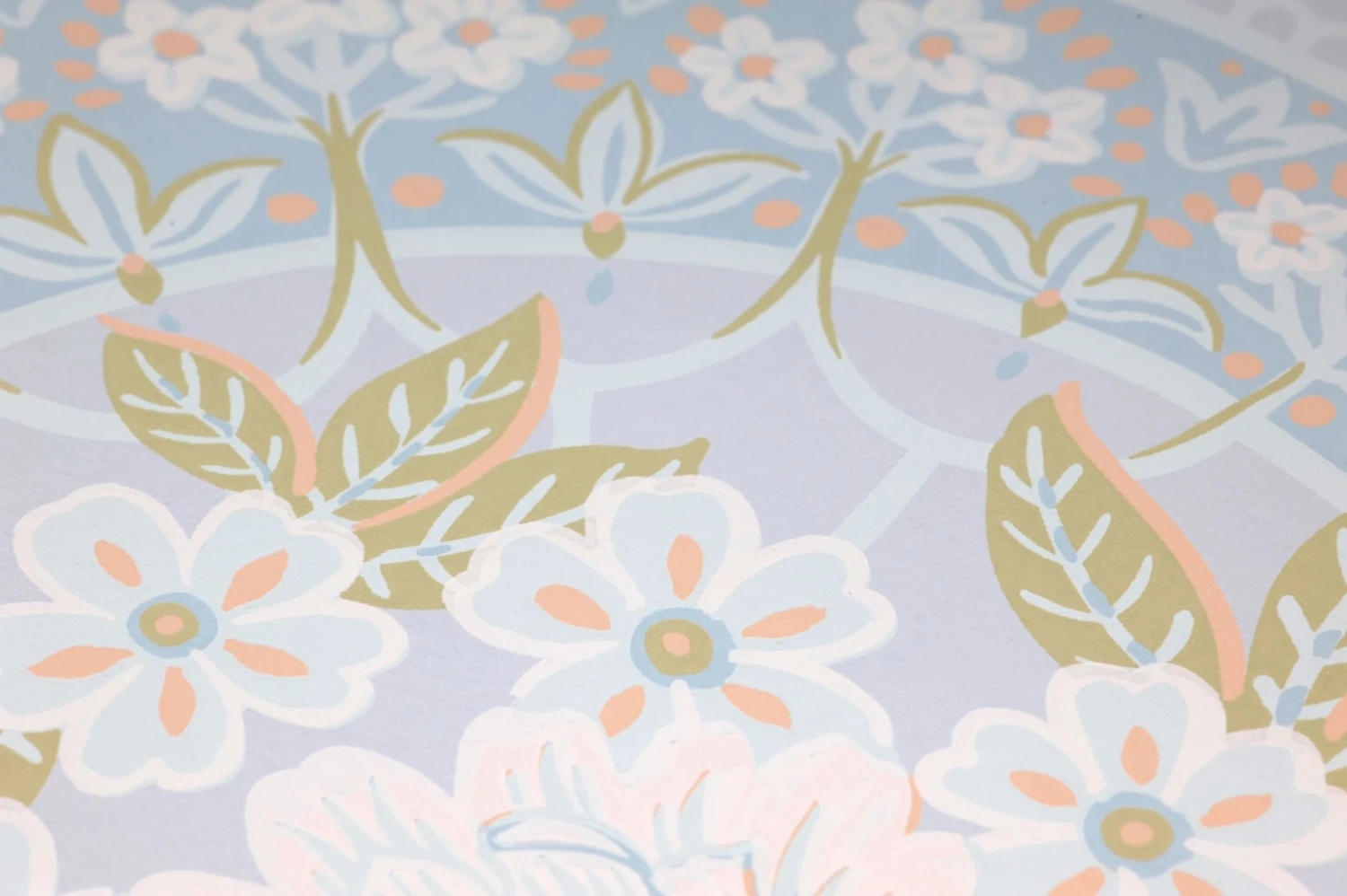 Tapete Sofia Hellblau 3 Tapete Sofia Hellblau – Bild 3