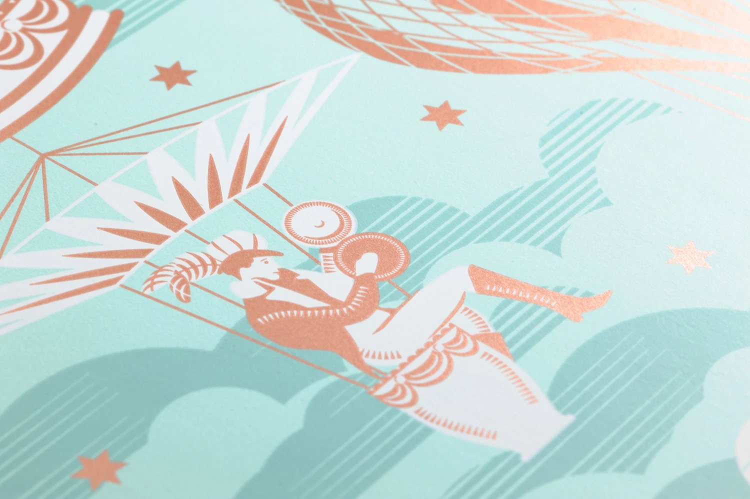 Tapete Rosi Hellgrün 3 Tapete Rosi Hellgrün – Bild 3