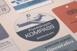 Tapete Vintage Air Travel Eierschale -Tapetengeschäft 835251 B Vintage air travel 2880x1440