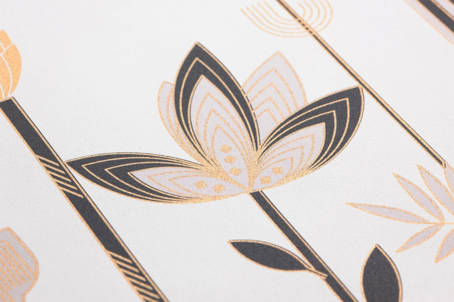 Tapete Cordia Cremeweiss 3 Tapete Cordia Cremeweiss – Bild 3