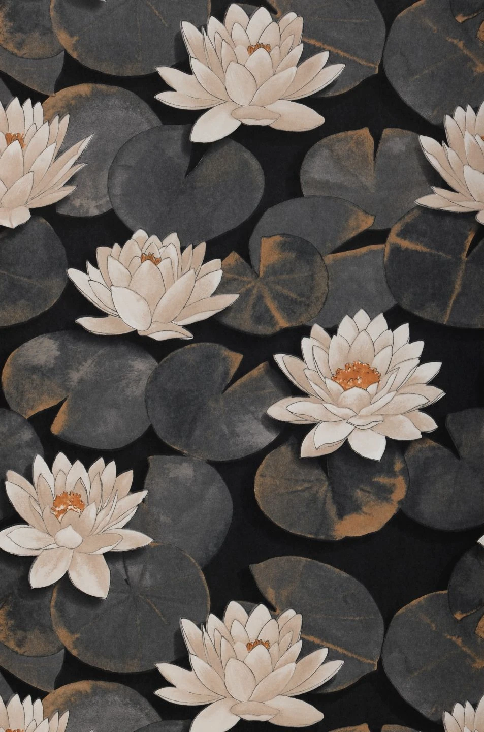 Tapete Mathilde Anthrazit 2 Tapete Mathilde Anthrazit – Bild 2