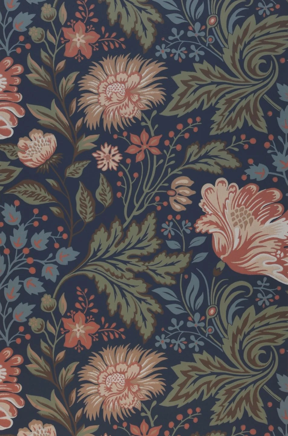 Tapete Ava Violettblau 2 Tapete Ava Violettblau – Bild 2