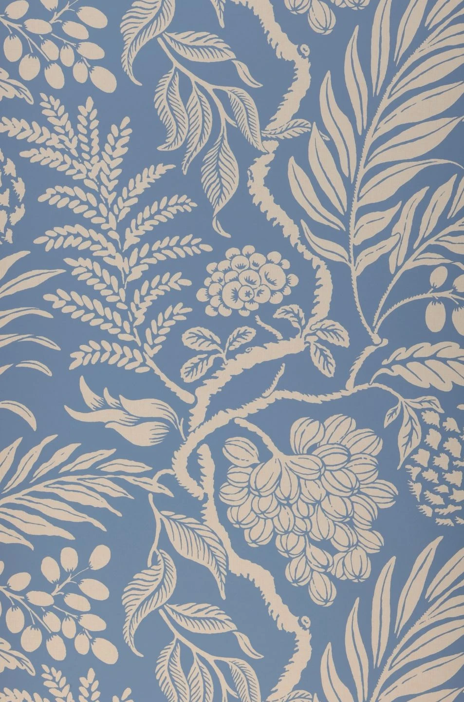 Tapete Cornucopia Taubenblau 2 Tapete Cornucopia Taubenblau – Bild 2
