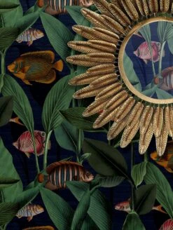 Tapete Acuario Dunkelblau