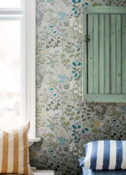 Tapete Aislinn Hellgrau -Tapetengeschäft Aislinn G 106443 2880x1440