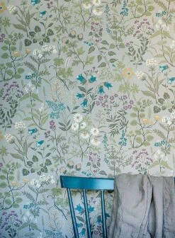 Tapete Aislinn Hellgrau