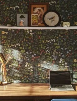 Tapete Aislinn Blaugrün -Tapetengeschäft Aislinn P 106441 2880x1440