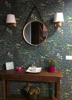 Tapete Aislinn Blaugrün -Tapetengeschäft Aislinn S 106441 2880x1440