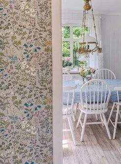 Tapete Aislinn Hellgrau -Tapetengeschäft Aislinn Z 106443 2880x1440