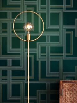 Tapete Alcamo Schwarzgrün