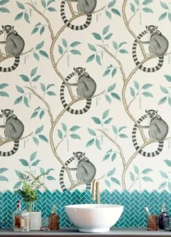 Tapete Aldo Hellelfenbein -Tapetengeschäft Aldo B 462692 2880x1440