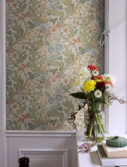 Tapete Aleksandra Cremeweiss -Tapetengeschäft Aleksandra A 485472 2880x1440