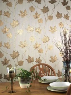 Tapete Alissa Perlgold 7 Tapete Alissa Perlgold -Tapetengeschäft Alissa B 103261 2880x1440