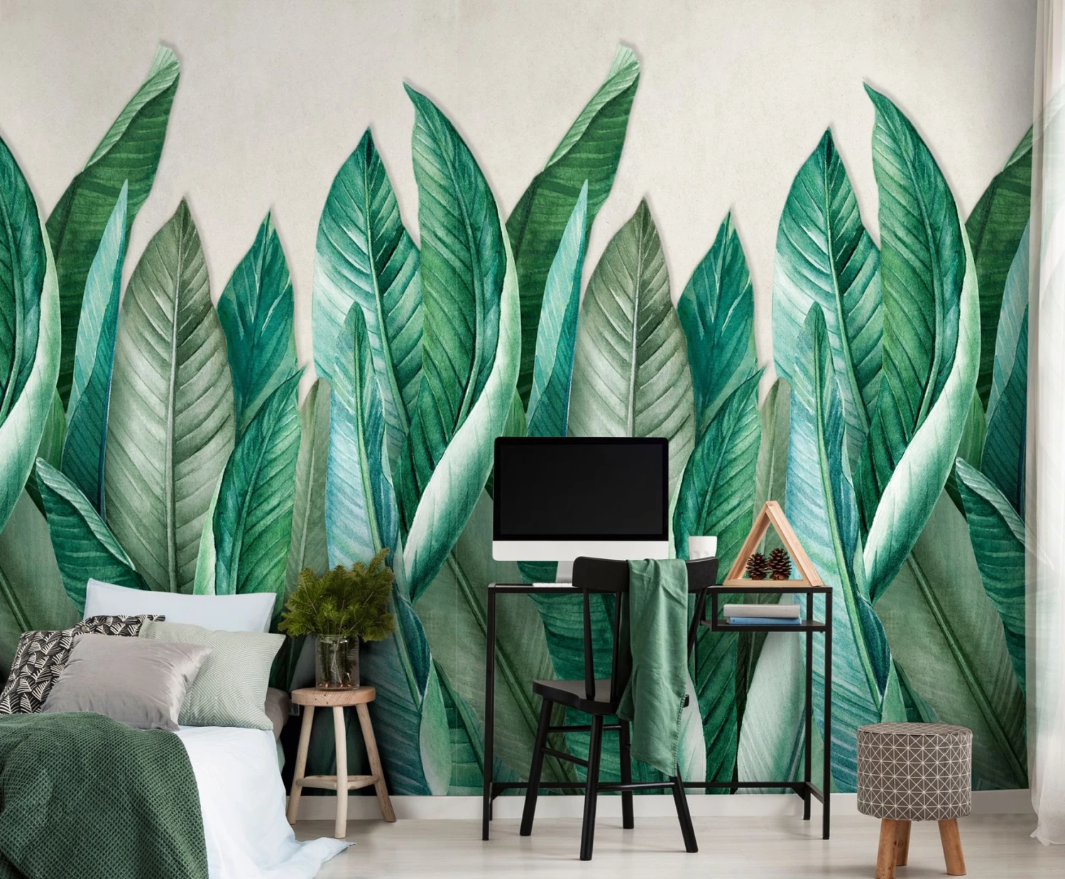 Wandbild Amazonas Grüntöne 1 Wandbild Amazonas Grüntöne