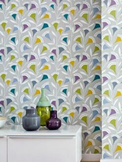 Tapete Ambira Farngrün