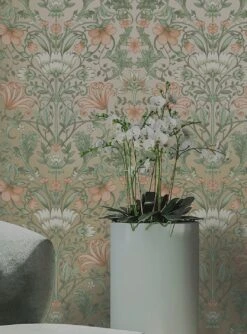 Tapete Andana Perlbeige -Tapetengeschäft Andana A 104663 2880x1440