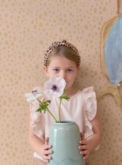 Tapete Animal Dots Blasspastellorange