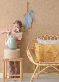 Tapete Animal Dots Blasspastellorange -Tapetengeschäft Animal Dots B 389462 2880x1440