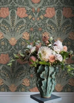 Tapete Anita Hellmintgrau