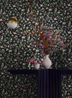 Tapete Annabell Schwarz -Tapetengeschäft Annabell C 745202 2880x1440