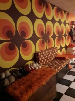 Tapete Apollo Orange -Tapetengeschäft Apollo E 370000 2880x1440