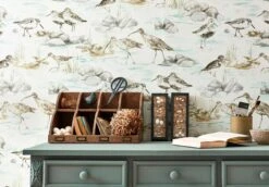 Tapete Arielle Beigegrau -Tapetengeschäft Arielle C 462551 2880x1440