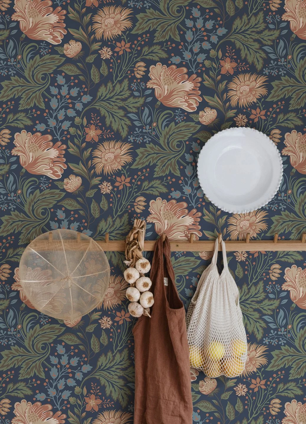 Tapete Ava Violettblau 1 Tapete Ava Violettblau