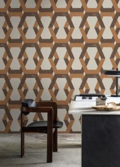 Tapete Banga Schokoladenbraun -Tapetengeschäft Banga D 451361 2880x1440