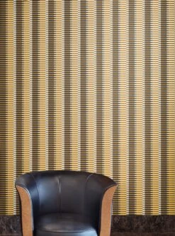 Tapete Basma Gelbgold Schimmer -Tapetengeschäft Basma 625761 2880x1440