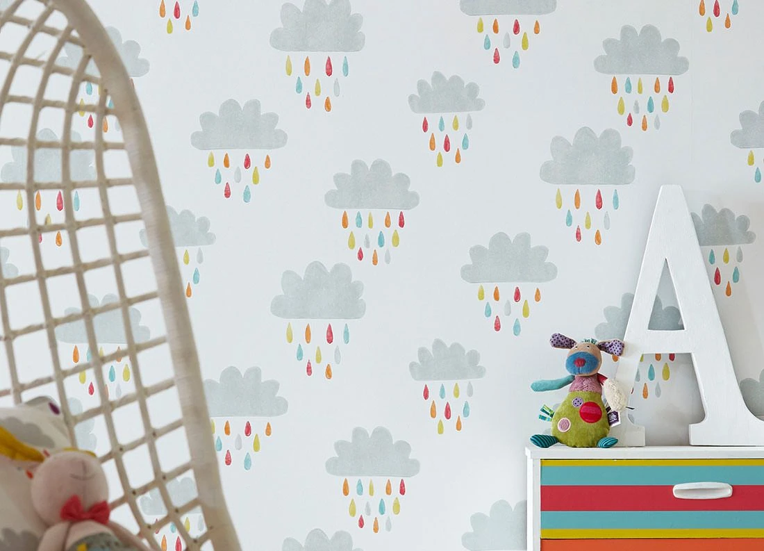 Tapete Before A Rainbow Hellgrau 1 Tapete Before A Rainbow Hellgrau