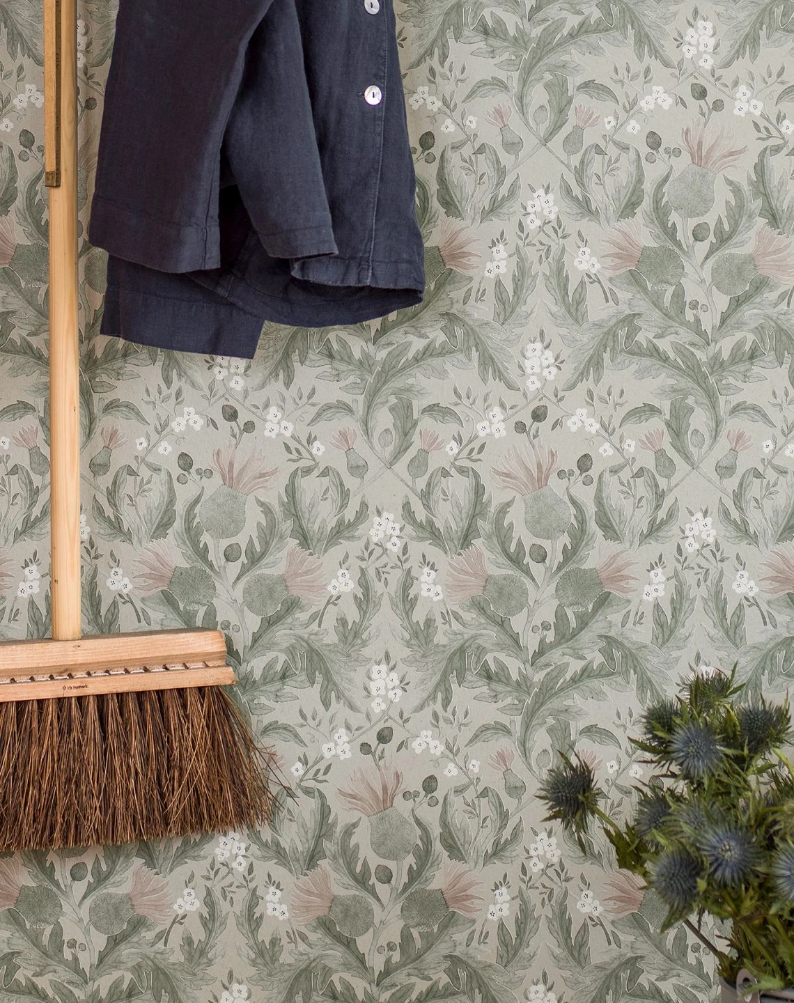 Tapete Belle Kieferngrün 1 Tapete Belle Kieferngrün