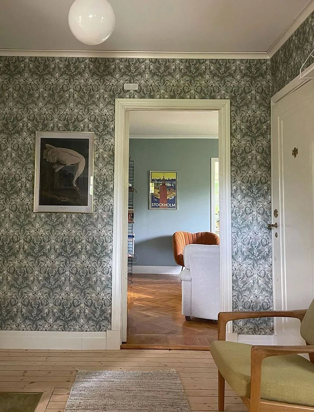 Tapete Belle Kieferngrün 5 Tapete Belle Kieferngrün – Bild 5