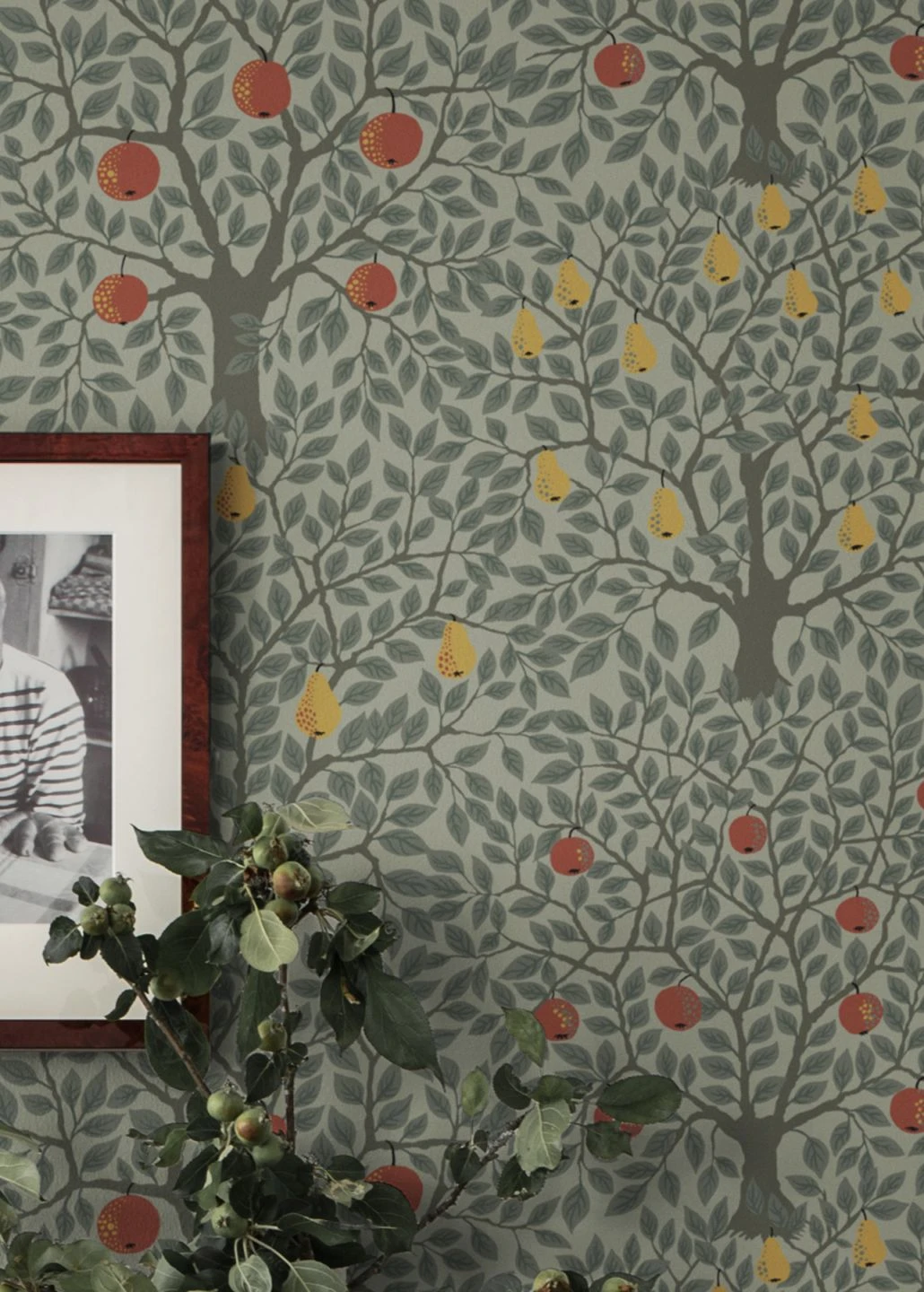 Tapete Berita Moosgrau 1 Tapete Berita Moosgrau