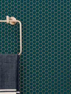 Tapete Bogo Wasserblau