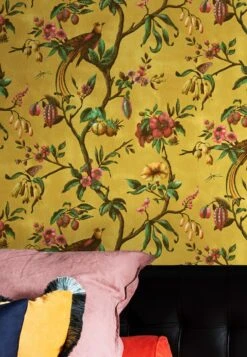 Tapete Camille Hellcurrygelb