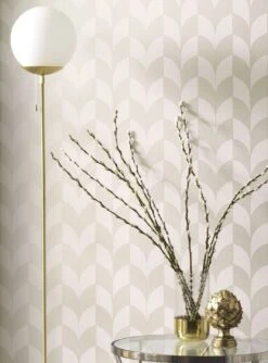 Tapete Caprice Cremeweiss -Tapetengeschäft Caprice B 864261 2880x1440