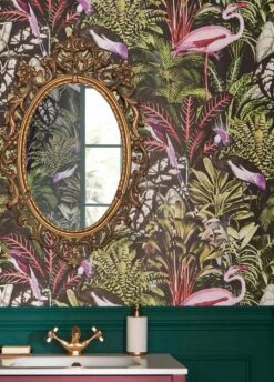 Tapete Caribbean Garden Grün