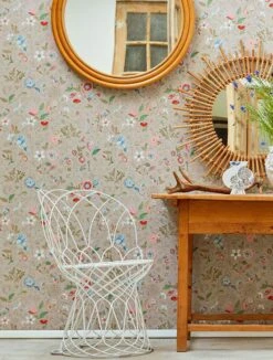 Tapete Carline Hellbeigegrau 6 Tapete Carline Hellbeigegrau -Tapetengeschäft Carline A 821413 2880x1440