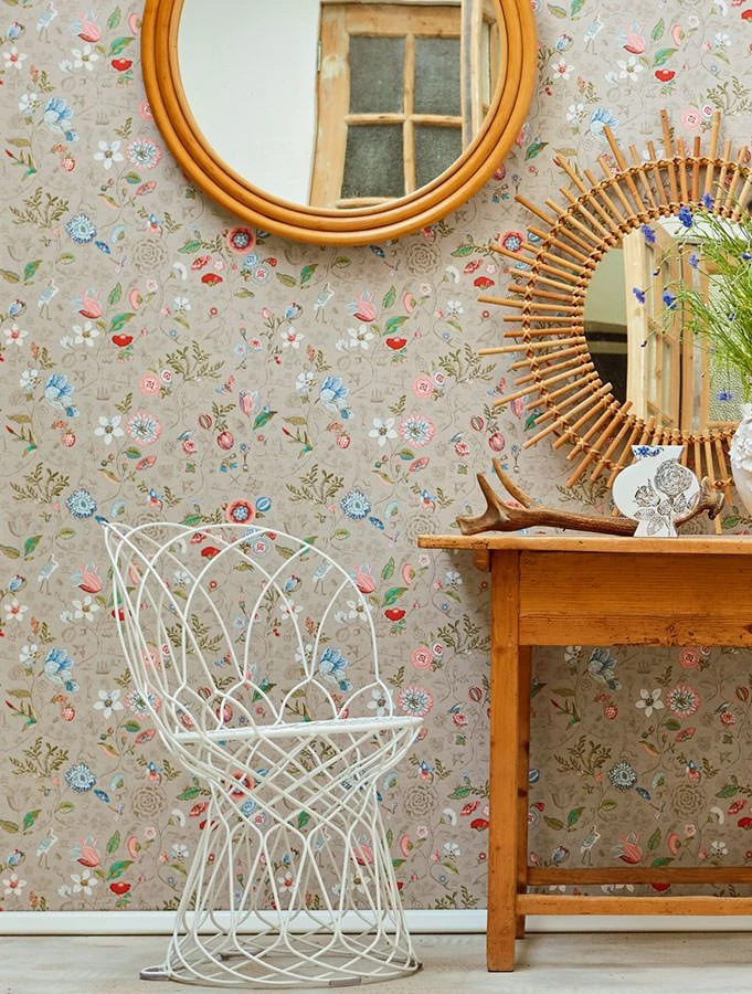 Tapete Carline Hellbeigegrau 3 Tapete Carline Hellbeigegrau – Bild 3