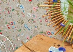 Tapete Carline Hellbeigegrau