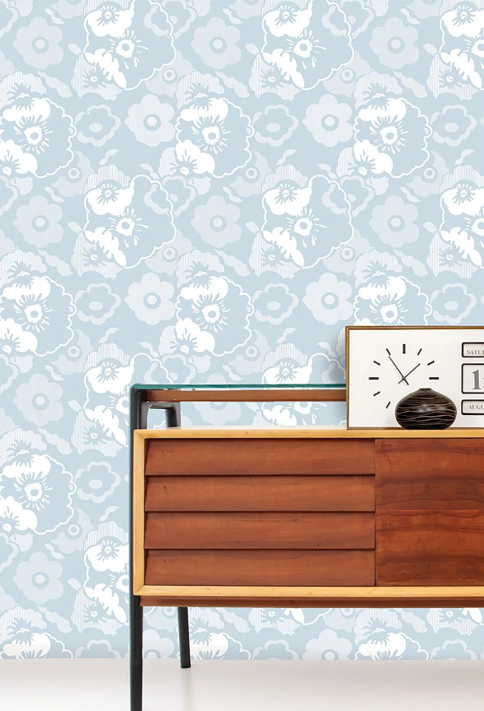 Tapete Catia Hellblau 3 Tapete Catia Hellblau – Bild 3