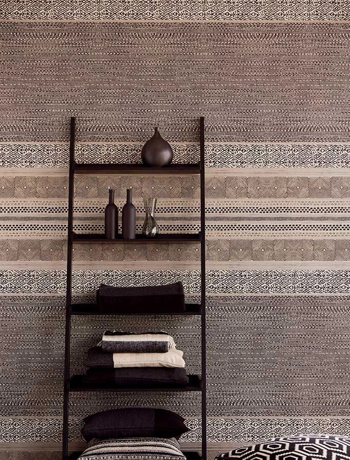 Tapete Cemal Schwarzgrau 4 Tapete Cemal Schwarzgrau – Bild 4