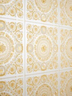 Versace Tapete Clara Perlweiss -Tapetengeschäft Clara A 410891 2880x1440