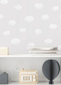 Tapete Colette Hellgrau