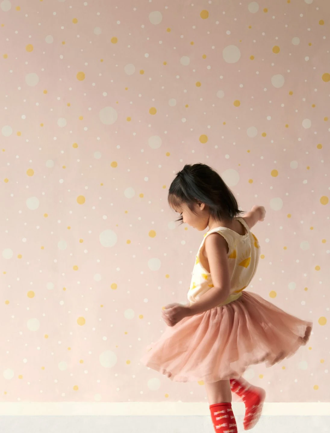 Tapete Confetti Zartrosa 4 Tapete Confetti Zartrosa – Bild 4