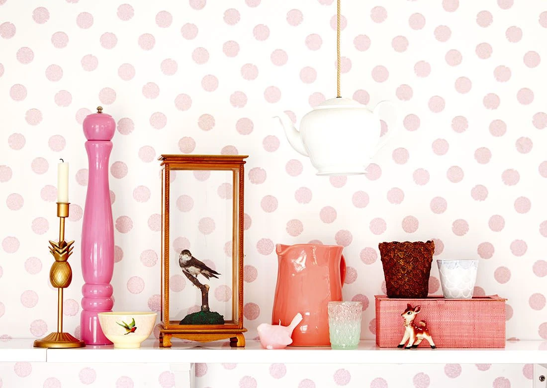 Tapete Corbetta Hellrosa Glitzer 4 Tapete Corbetta Hellrosa Glitzer – Bild 4