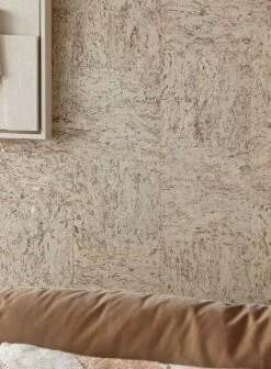 Tapete Cork On Roll 06 Kieselgrau